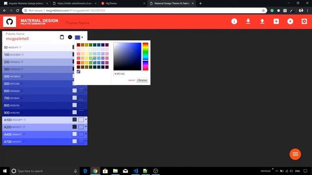 Angular 7 and Material Theme - Customize Primary and Accent Color смотреть онлайн