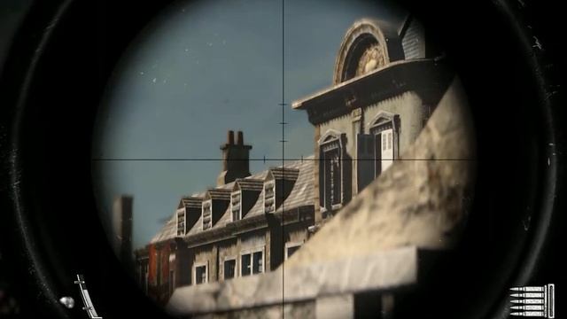 Sniper Elite V2 Demo- Attempting to shoot down a snipers scope (both fail) смотреть онлайн