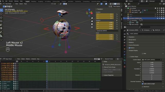 04_26 Keying set, bone groups and naming convention设置关键帧集骨骼组和命名约定 смотреть онлайн