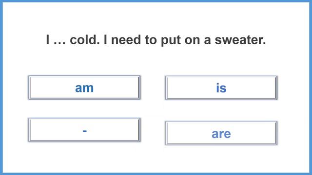 Present Simple - to be / Test your grammar смотреть онлайн