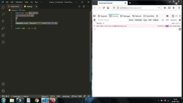 JavaScript ES5 and ES6 Functions Explained with Example in Hindi | JavaScript Tutorial #07 in Hindi смотреть онлайн