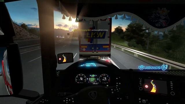 Convoy with Hellas Escort || Greek Professional Truckers смотреть онлайн