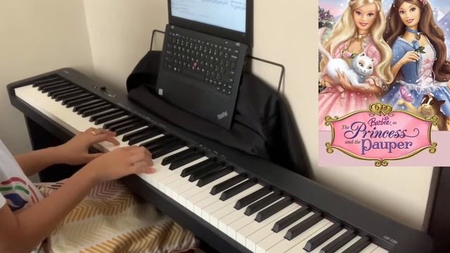 Beginner Piano Cover- If You Love Me For Me [Barbie Princess and the Pauper] CASIO CDP-S100 смотреть онлайн