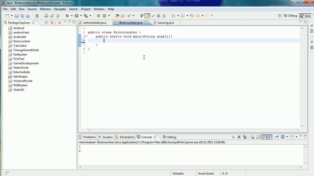 Java Tutorial 18 - seltsame arrays und printf смотреть онлайн