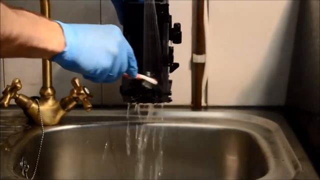 Gaggia Saeco Brew Unit Washing смотреть онлайн