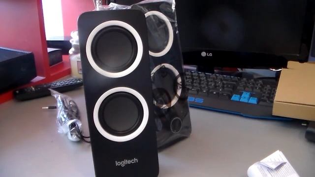 unboxing logitech Z200 FR смотреть онлайн