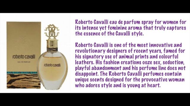 Roberto Cavalli 30ml Eau De Parfum - Cosmetics Corner смотреть онлайн
