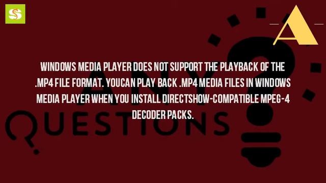 Can Windows Media Player play mp4 files смотреть онлайн