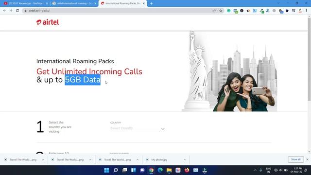 How to Activate Airtel International Roaming | Incoming and SMS 100% Free смотреть онлайн
