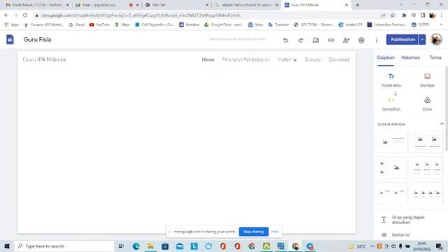 Recorder Perkuliahan Teknologi Pembelajaran IPA | #Belajar #GoogleSites | #PendidikanIPA #UPS смотреть онлайн