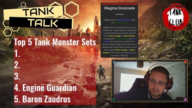 Top 5 Tank Monster Sets | Elder Scrolls Online | Waking Flame смотреть онлайн