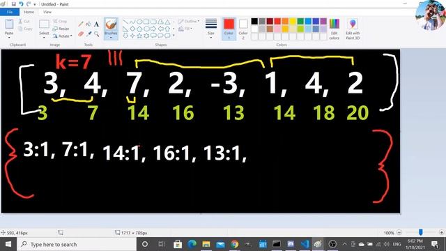 LeetCode Subarray Sum Equals K Solution Explained | Python смотреть онлайн