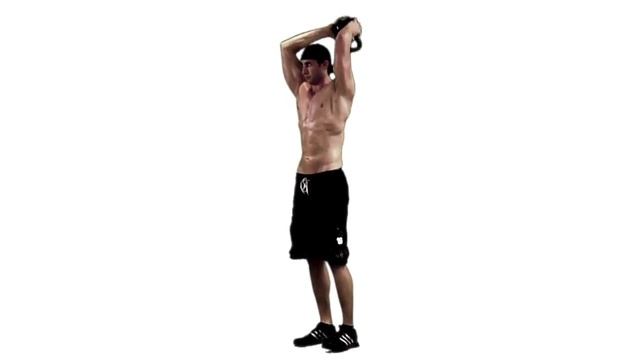 Kettlebell Overhead Triceps Extension