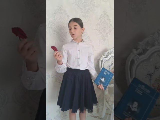 «Читая Пушкина от мала до велика» . Читает Гаева Арина, 10 лет, «Цветок» смотреть онлайн
