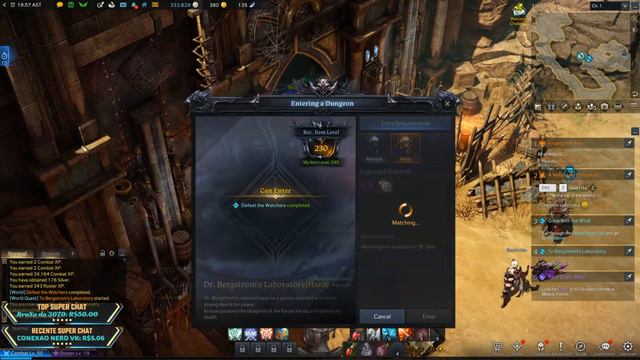 LOST ARK PC GAMEPLAY AO VIVO !pcfraco !discord смотреть онлайн