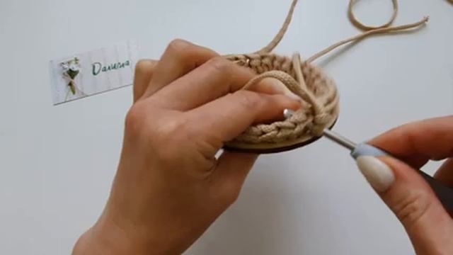 Вязание корзинки крючком из полиэфирного шнура! ОЧЕНЬ ПОДРОБНО! смотреть онлайн