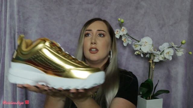 Gold Fila Unboxing // Disruptor II Premium Metallic Gold Sneakers смотреть онлайн