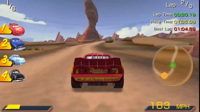 Disney pixars cars psp gameplay Radiator springs race смотреть онлайн