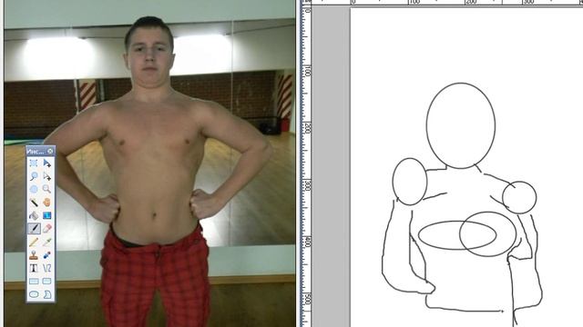 Отрисовка Товарища Качка по фото смотреть онлайн