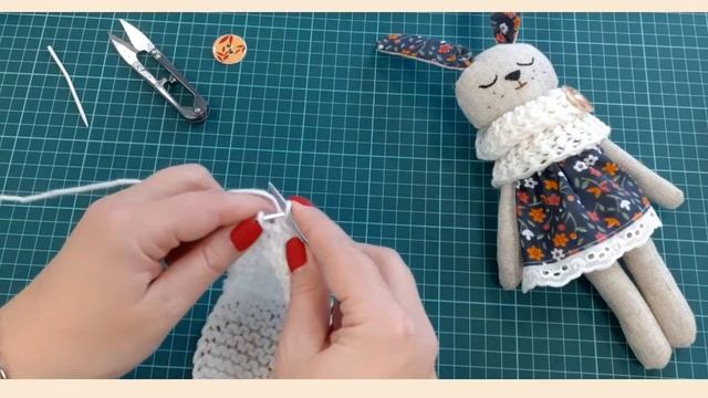 Мастер-класс/Текстильная мастерская/Зайка Сплюшка/Часть № 6 смотреть онлайн