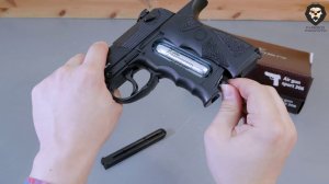 Пневматический пистолет Borner Sport 306 (Beretta) видео обзор 4k