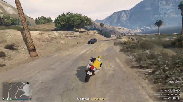 GTA Online Time Trial - Vinewood Bowl (Under Par Time) смотреть онлайн