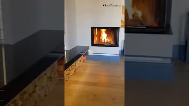 Камин пристенно-угловой с банкеткой топка Hoxter Ecka R 67/45/51h (Чехия) смотреть онлайн