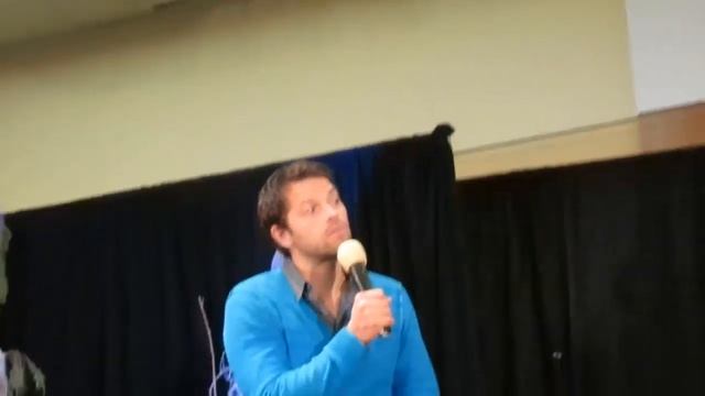 Misha Collins From Supernatural At Burbank Con 2013 Full Length