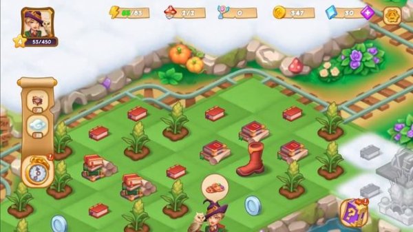 Magic School - Wizard Merge (Gameplay Android)