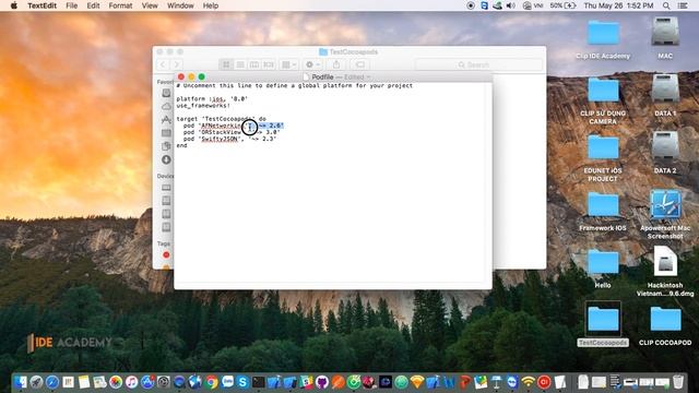 Hướng dẫn sử dụng Cocoapods смотреть онлайн