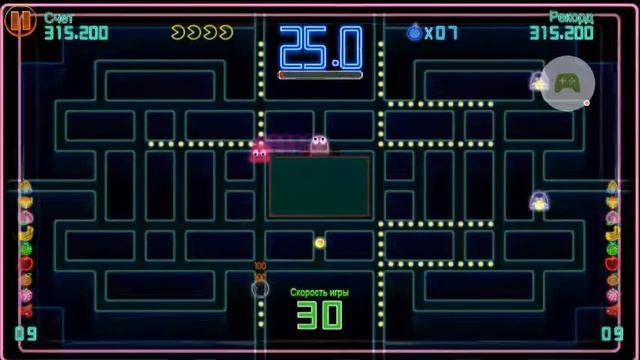 PAC-MAN CE DX Прохождение на андроид смотреть онлайн