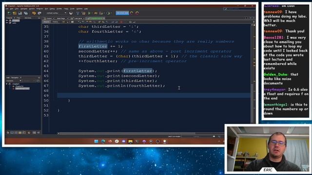CIS 1500 - Intro to Programming ( Java ) - Working with primitive data types - Winter 2022 смотреть онлайн