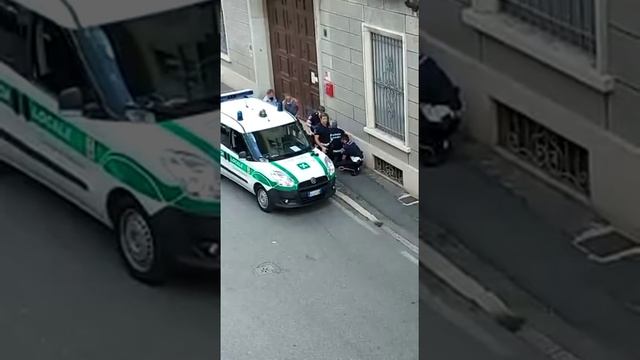 Polizia Locale Di Gallarate: L'arresto In Diretta