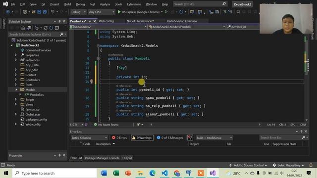 [Pemrograman Berorientasi Objek] - CRUD Postgre dengan ASP.NET C# (MVC) смотреть онлайн