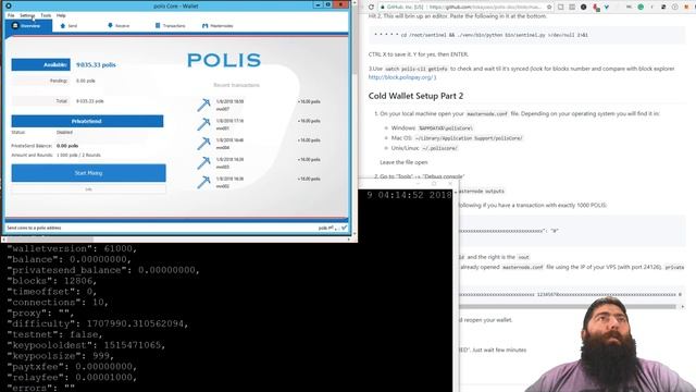 Building A Polis Master Node With Windows/Linux смотреть онлайн