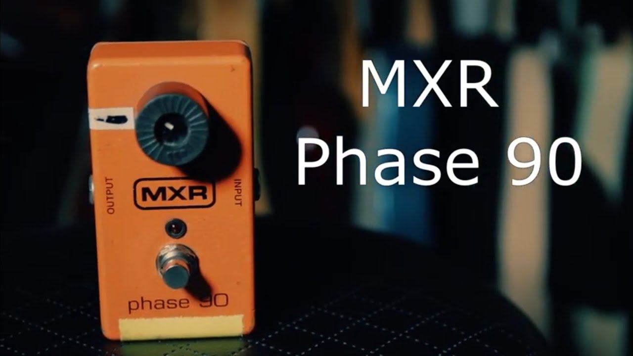MXR Phase 90 | Red Hot Chili Peppers, Led-Zeppelin, Pink Floyd смотреть онлайн