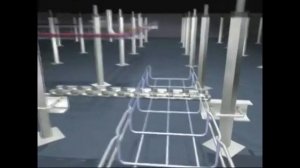 МОНТАЖ ЭЛЕКТРОПРОВОДКИ НА  ОТКРЫТЫХ ЛОТКАХ