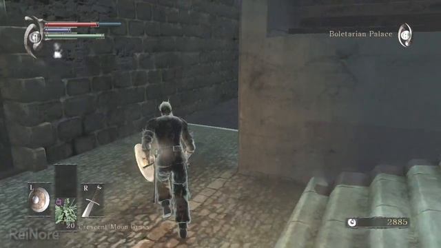 Demon's Souls - Прохождение без смертей - #2 - Boletarian Palace, 1-1 - Убиваем Phalanx смотреть онлайн