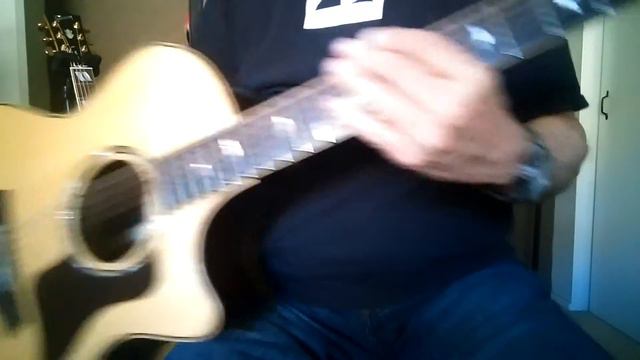 Gibson J185 (2015) Quilt acoustic only demo vs 2014 Taylor 814CE смотреть онлайн