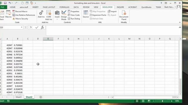 Format date and time in Excel with VBA смотреть онлайн