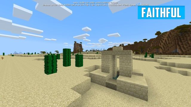 Стандартные Текстуры vs Сторонние в Minecraft PE 1.6 -Vanilla vs Faithfiul смотреть онлайн