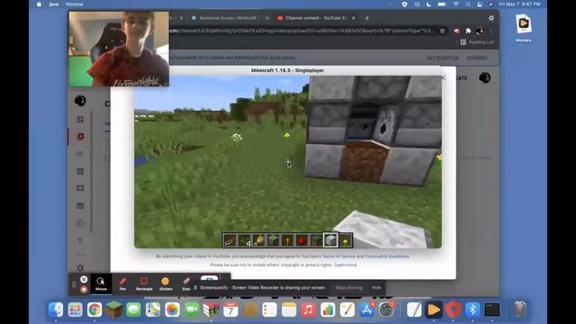 Redstone Tutorial Java 1 16 5 Instant Crop Grower 5000 смотреть онлайн