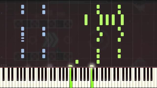 ELECTRODYNAMIX — Piano Cover (Geometry Dash) смотреть онлайн