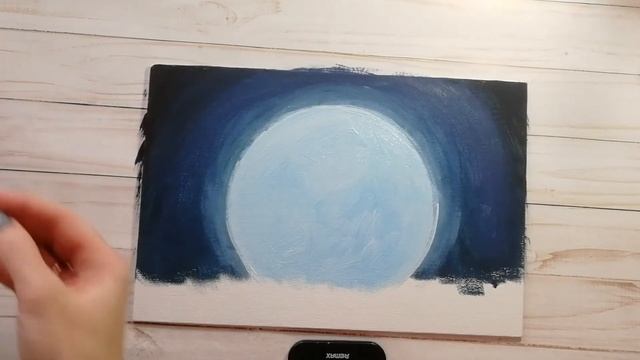 Учимся рисовать картину - ПОЛУЧИЛОСЬ ОГОНЬ!!! смотреть онлайн