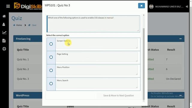 Digiskills Wordpress Quiz 3 Batch 8 | Digiskills 2020| Wordpress |Quiz 2020| смотреть онлайн
