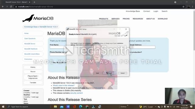 #37.Instalasi,aktivasi,menjalankan dan membuat User di dalam MariaDB смотреть онлайн