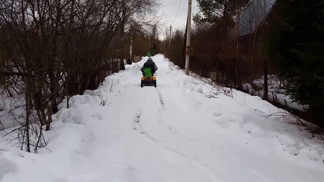 Permobil X850. Снова покорение снежной целины. смотреть онлайн