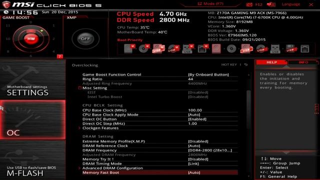 MSI Z170 Gaming M9 ACK смотреть онлайн