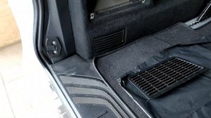 Замена фильтра салона задней части авто на Vito w447