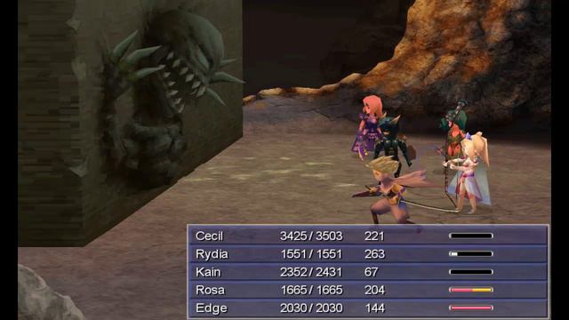 Final Fantasy IV 3D - Boss Battle - Demon Wall - Hard mode смотреть онлайн